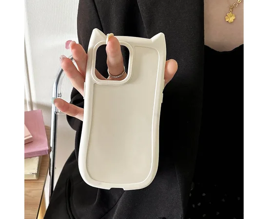 Чохол TPU Cat для Apple iPhone 12 Pro Max (6.7") Antique White