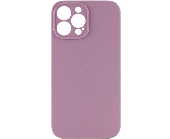 Чехол Silicone Case Lakshmi Square Full Camera для Apple iPhone 12 Pro Max (6.7") Лиловый / Lilac Pride