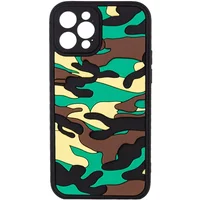 Чехол TPU+PC Army Collection для Apple iPhone 12 Pro Max (6.7") Зеленый