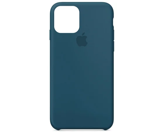 Чехол Silicone Case (AA) для Apple iPhone 12 Pro Max (6.7") Синий / Cosmos Blue