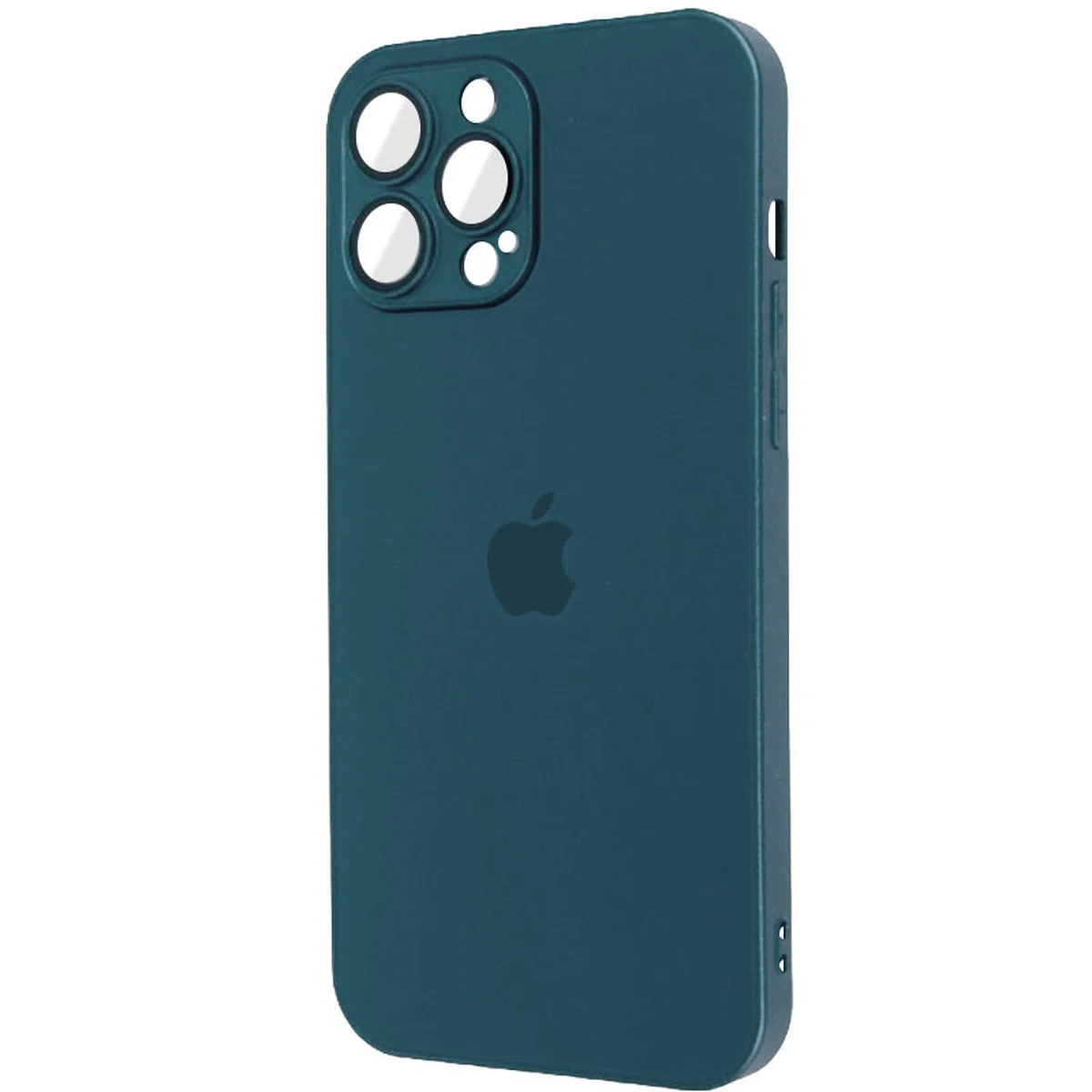 Чохол TPU+Glass Sapphire matte case для Apple iPhone 12 Pro Max (6.7") Navy Blue