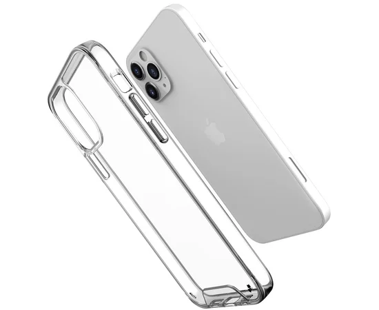 Чехол TPU Space Case transparent для Apple iPhone 12 Pro Max (6.7") Прозрачный