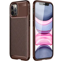 TPU чехол iPaky Kaisy Series для Apple iPhone 12 Pro Max (6.7") Коричневый