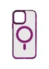 Чехол TPU Iris with MagSafe для Apple iPhone 12 Pro Max (6.7") Бордовый