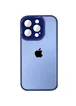 Чехол TPU+Glass Sapphire Midnight для Apple iPhone 12 Pro Max (6.7") Синий / Deep navy
