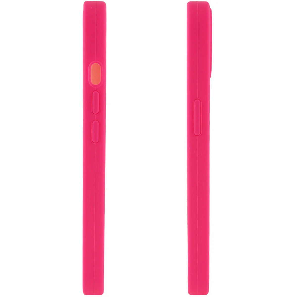Чехол Silicone Case Lakshmi Square Full Camera для Apple iPhone 12 Pro Max (6.7") Розовый / Barbie pink