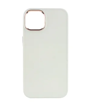 TPU чехол Bonbon Metal Style для Apple iPhone 12 Pro Max (6.7") Белый / White