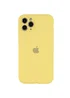 Чохол Silicone Case Full Camera Protective (AA) Apple iPhone 12 Pro Max (6.7") Жовтий / Mellow Yellow