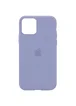 Чехол Silicone Case Full Protective (AA) для Apple iPhone 12 Pro Max (6.7") Серый / Lavender Gray