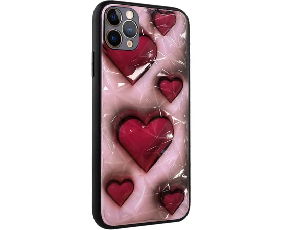 TPU+PC чохол Prisma Plushie для Apple iPhone 12 Pro Max (6.7") Hearts