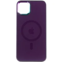 Чехол TPU+Glass Sapphire Mag Evo case для Apple iPhone 12 Pro Max (6.7") Amethyst