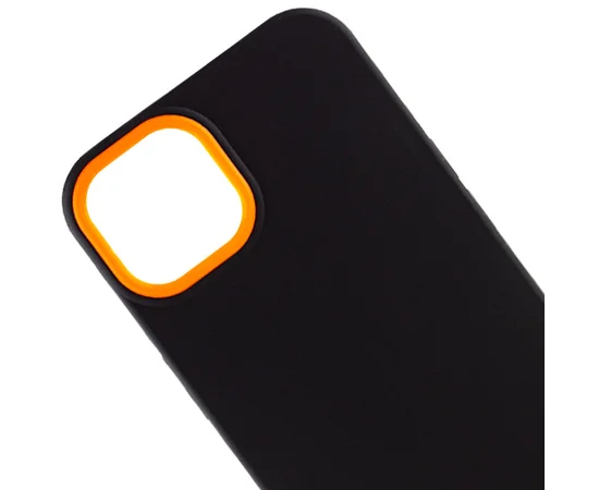 Чехол TPU+PC Bichromatic для Apple iPhone 12 Pro Max (6.7") Black / Orange