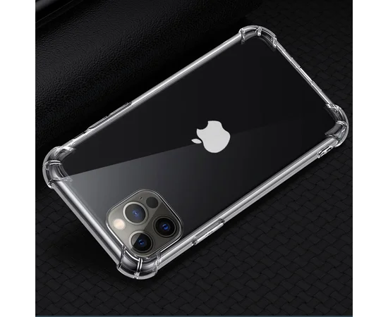TPU чехол G-Case Lcy Resistant для Apple iPhone 12 Pro Max (6.7") Прозрачный