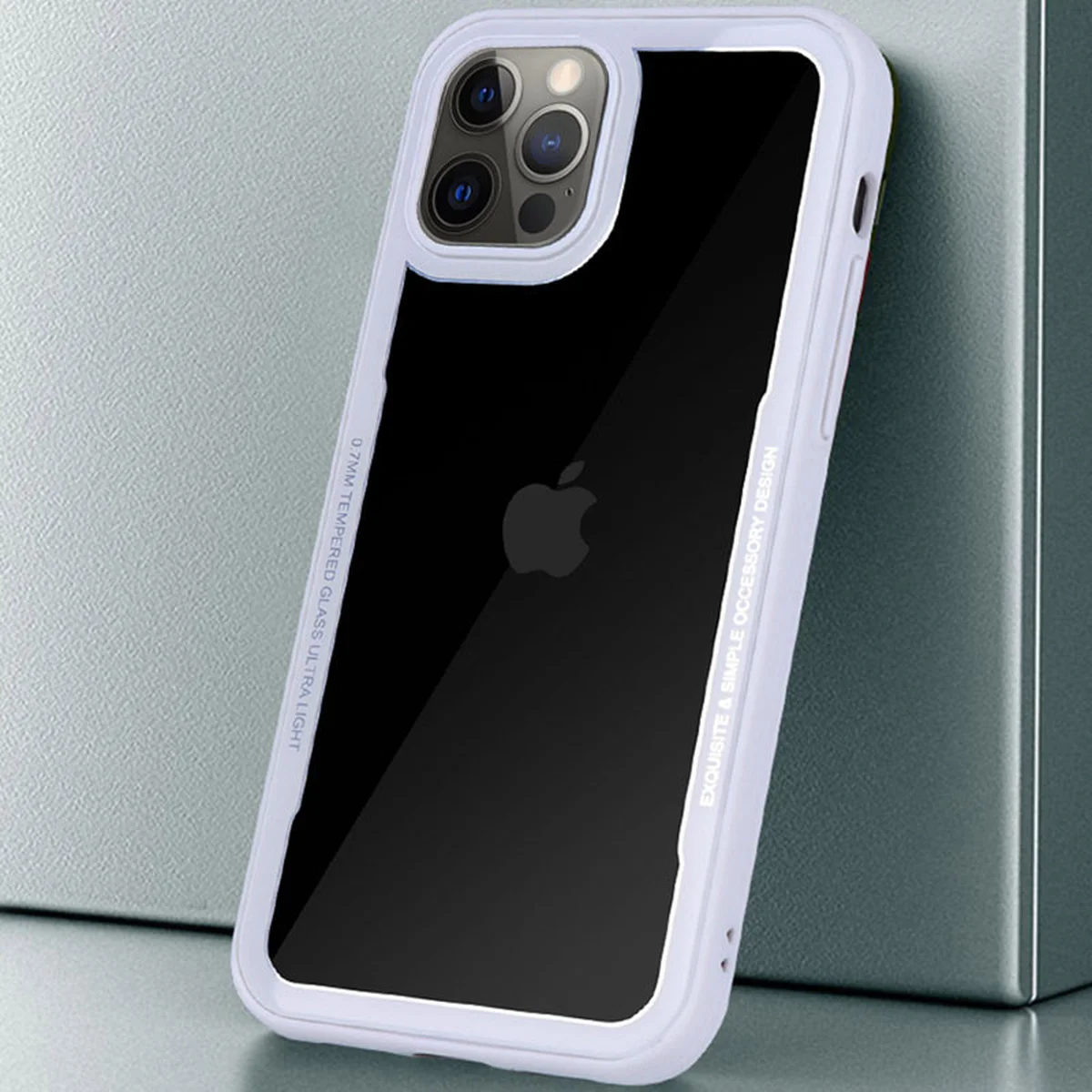 TPU+PC чехол G-Case Shock Crystal для Apple iPhone 12 Pro Max (6.7") Белый