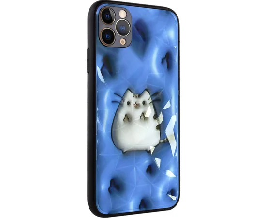 TPU+PC чехол Prisma Fluffie для Apple iPhone 12 Pro Max (6.7") Pusheen
