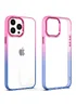 Чехол TPU+PC Fresh sip series для Apple iPhone 12 Pro Max (6.7") Розовый / Синий