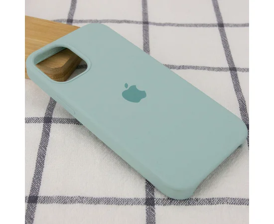 Чехол Silicone Case (AA) для Apple iPhone 12 Pro Max (6.7") Бирюзовый / Turquoise