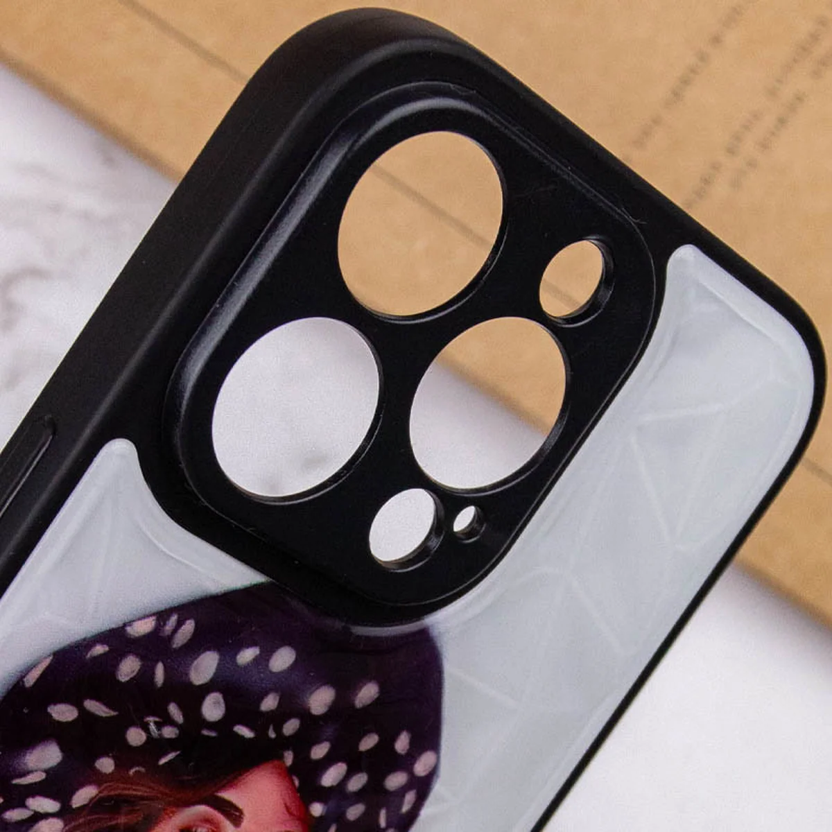 TPU+PC чехол Prisma Ladies для Apple iPhone 12 Pro Max (6.7") Girl in a hat