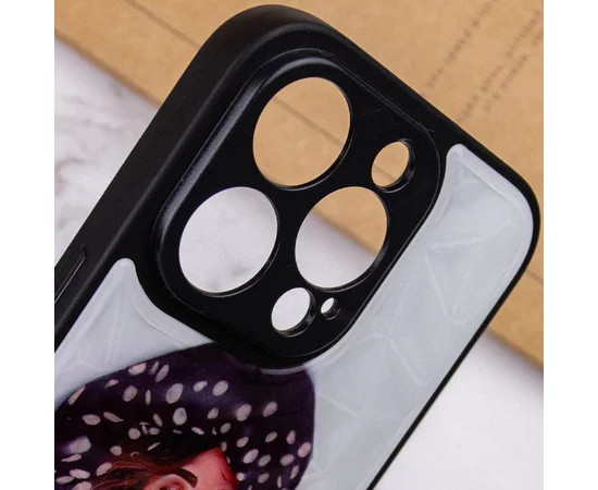 TPU+PC чехол Prisma Ladies для Apple iPhone 12 Pro Max (6.7") Girl in a hat