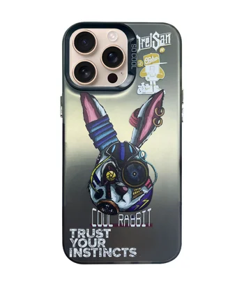 Чохол TPU+PC Cool для Apple iPhone 12 Pro Max (6.7") Cool Rabbit Чохол TPU+PC Cool для Apple iPhone 12 Pro Max (6.7") Cool Rabbit