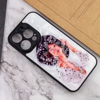 TPU+PC чехол Prisma Ladies для Apple iPhone 12 Pro Max (6.7") Girl in a hat