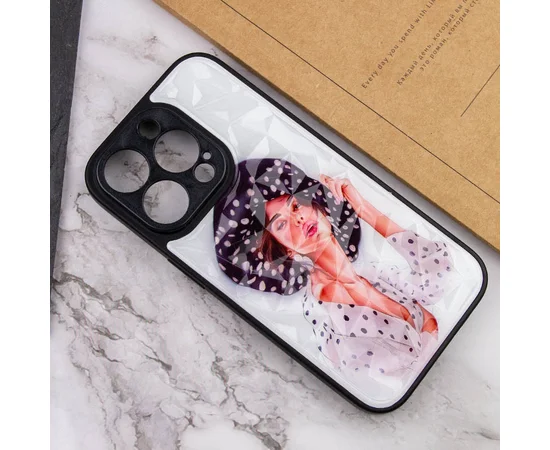 TPU+PC чехол Prisma Ladies для Apple iPhone 12 Pro Max (6.7") Girl in a hat