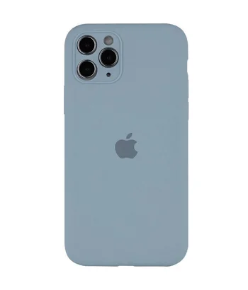 Чохол Silicone Case Full Camera Protective (AA) для Apple iPhone 12 Pro Max (6.7") Синій / Sweet Blue