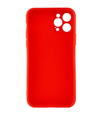 Силіконовий чохол Candy Full Camera для Apple iPhone 12 Pro Max (6.7 ") Червоний / Red