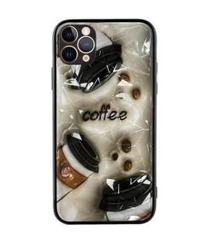TPU+PC чохол Prisma Plushie для Apple iPhone 12 Pro Max (6.7") Coffee