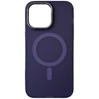 Чехол TPU+PC Lily with MagSafe для Apple iPhone 12 Pro Max (6.7") Dark Purple