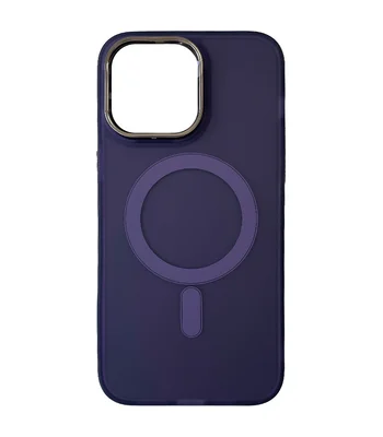 Чехол TPU+PC Lily with MagSafe для Apple iPhone 12 Pro Max (6.7") Dark Purple