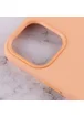 Чохол Silicone case (AAA) full with Magsafe and Animation для Apple iPhone 12 Pro Max (6.7 ") Помаранчевий / Cantaloupe
