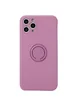 Чехол TPU Candy Ring Full Camera для Apple iPhone 12 Pro Max (6.7") Лиловый / Lilac Pride