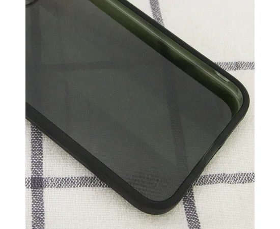 Чехол TPU Glossy Line Full Camera для Apple iPhone 12 Pro Max (6.7") Черный