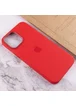 Чехол Silicone case (AAA) full with Magsafe and Animation для Apple iPhone 12 Pro Max (6.7") Красный / Red