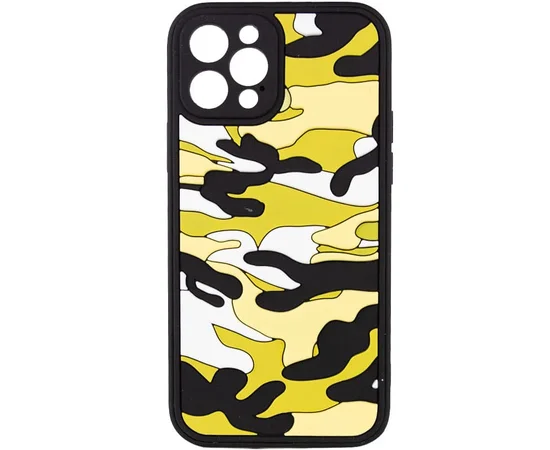 Чехол TPU+PC Army Collection для Apple iPhone 12 Pro Max (6.7") Желтый
