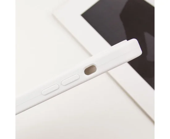 Чехол Silicone Case Full Camera Protective (AA) для Apple iPhone 12 Pro Max (6.7") Белый / White / PVH