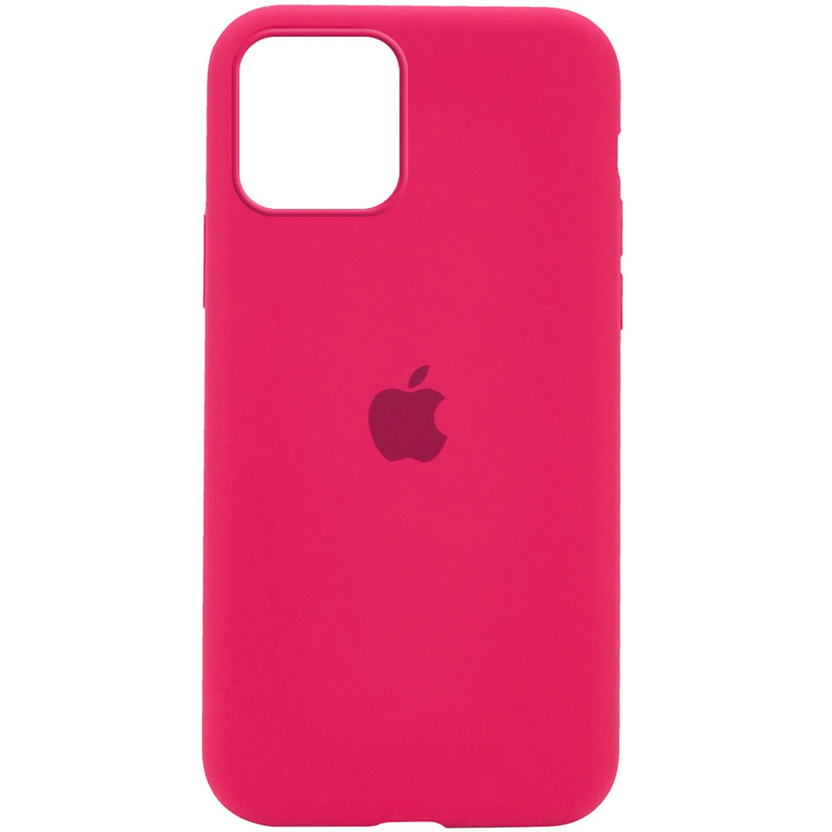 Чохол Silicone Case Full Protective (AA) для Apple iPhone 12 Pro Max (6.7 ") Червоний / Rose Red