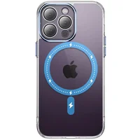 Чехол TPU+PC Colorful with MagSafe для Apple iPhone 12 Pro Max (6.7") Blue