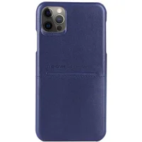 Шкіряна накладка G-Case Cardcool Series для Apple iPhone 12 Pro Max (6.7 ") Синій