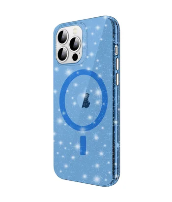 Чохол TPU Radiance with MagSafe для Apple iPhone 12 Pro Max (6.7") Blue