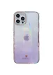 TPU+Glass чехол Aurora Classic для Apple iPhone 12 Pro Max (6.7") Сиреневый