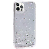 TPU чохол Star Glitter для Apple iPhone 12 Pro Max (6.7 ") Прозорий