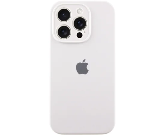 Чехол Silicone Case Full Camera Protective (AA) для Apple iPhone 12 Pro Max (6.7") Белый / White / PVH