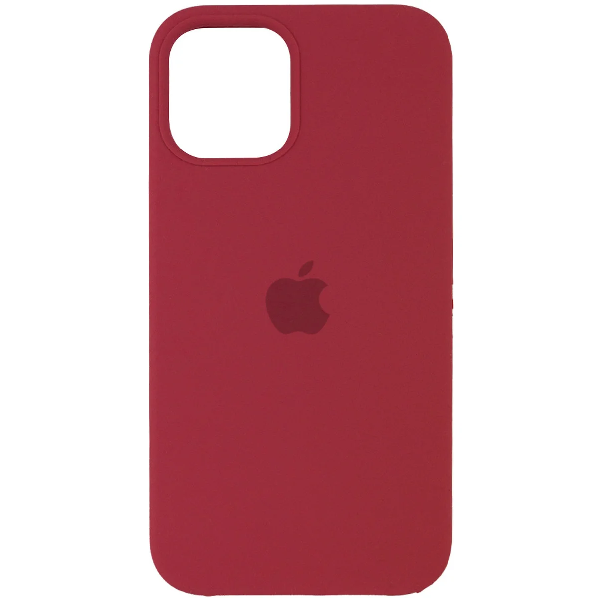 Чохол Silicone Case (AA) для Apple iPhone 12 Pro Max (6.7") Червоний / Camellia