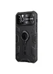 TPU + PC чохол Nillkin CamShield Armor (шторка на камеру) для Apple iPhone 12 Pro Max (6.7 ") Чорний