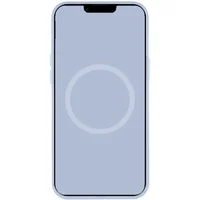 Чехол Silicone case (AAA) full with Magsafe and Animation для Apple iPhone 12 Pro Max (6.7") Голубой / Cloud Blue