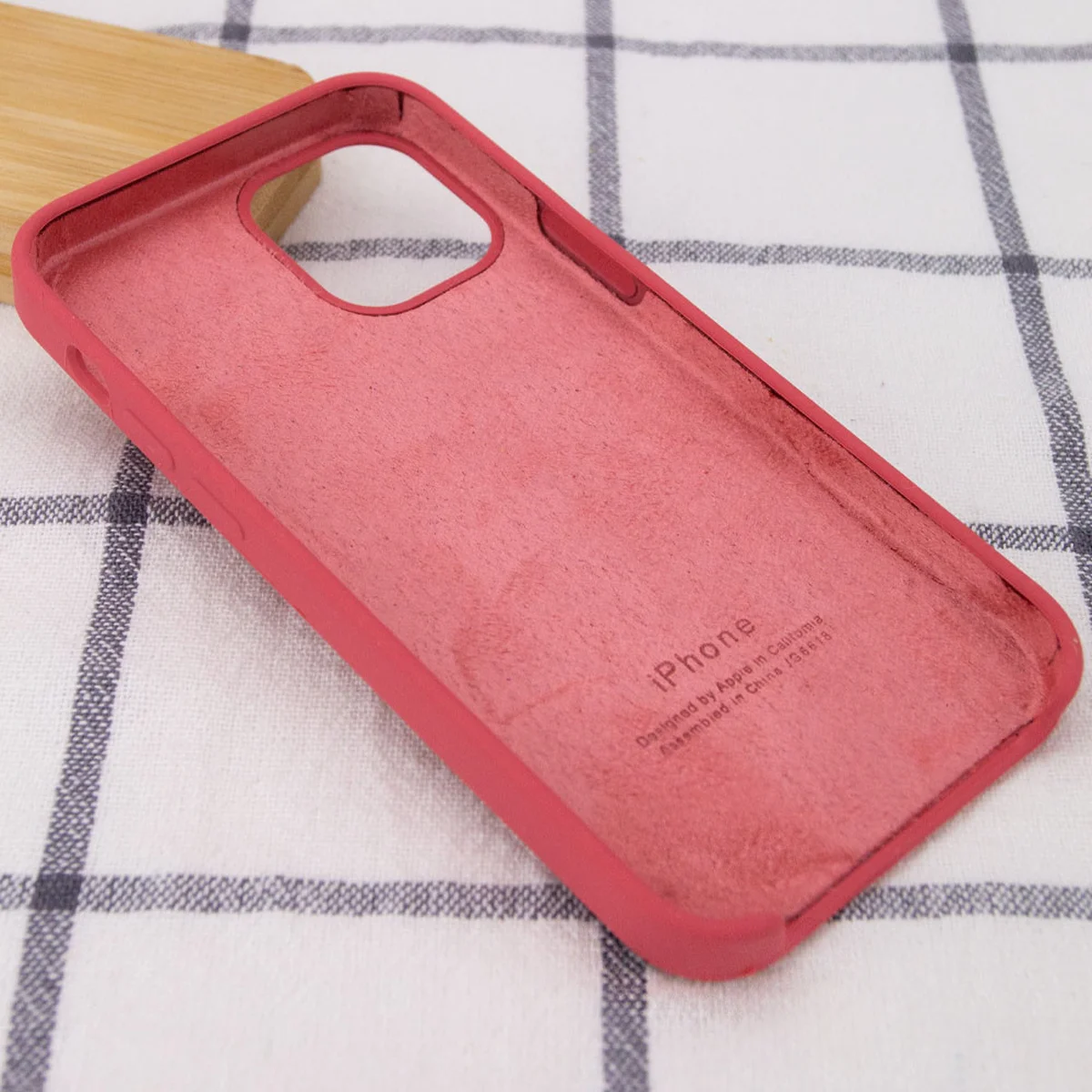 Чохол Silicone Case (AA) для Apple iPhone 12 Pro Max (6.7") Червоний / Camellia