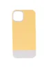 Чехол TPU+PC Bichromatic для Apple iPhone 12 Pro Max (6.7") Creamy-yellow / White