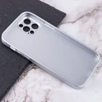 TPU + Glass чохол Matte Candy Full camera для Apple iPhone 12 Pro Max (6.7 ") Білий